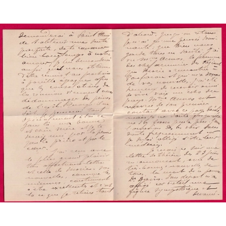 TYPE GROUPE SENEGAL ST LOUIS 1896 AMBULANT MARITIME LIGNE J PAQUEBOT FRANCAIS N°3 POUR GONFARON VAR LETTRE COVER