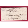 LETTRE DE ANDUZE GARD DE 1660 POUR SAUVE  LETTRE COVER