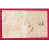 MARQUE P45P CASTELJALOUX LOT ET GARONNE POUR AGEN 1829 INDICE 14 LETTRE COVER FRANCE