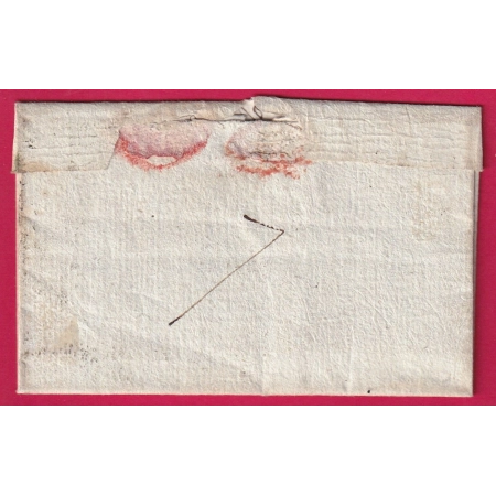 MARQUE P29P AIGUEMORTES GARD 38 X 17 INDICE 16 POUR NEVERS NIEVRE LETTRE COVER FRANCE