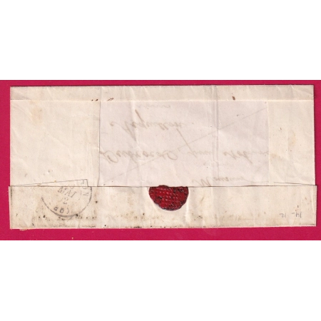 N°4 PC 1068 DAMAZAN LOT ET GARONNE POUR AIGUILLON LETTRE COVER