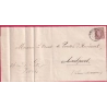N°58 CAD TYPE 24 VAREDDE SEINE ET MARNE POUR TRILPORT REXP PARIS LETTRE COVER