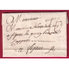 MARQUE BAGNOLS GARD LENAIN N°2 1777 INDICE 14 POUR FIGEAC LOT LETTRE COVER