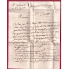 MARQUE BAGNOLS GARD LENAIN N°2 1777 INDICE 14 POUR FIGEAC LOT LETTRE COVER