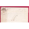 MARQUE SARDE PP SOSPELLO SOSPEL EN ROUGE 1830 POUR BRIGUE TAXE 10 LOCALE AU DOS LETTRE COVER