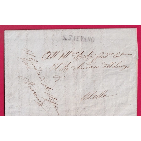 MARQUE SARDE S STEPHANO ST ETIENNE DE TINEE ALPES MARITIMES POUR UTELLE FRANCHISE DU SYNDIC LETTRE COVER