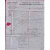 N°23 FRANCIA VIA DI MARE OBLITERATION ITALIENNE MARSEILLE POUR GENOVA ITALIE 1863 LETTRE COVER