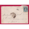 N°29 GC 6095 CAD TYPE 24 LE MESNIL ST DENIS SEINE ET OISE INDICE 14 LETTRE COVER