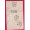 N°22 GC 4549 AIGUES VIVES GARD CAD TYPE 22 POUR NERONDES CHER INDICE 13 LETTRE COVER ETIQUETTE PUB AU DOS