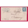 N°60 PC DU GC 3778 ST MIHIEL MEUSE POUR COMMERCY INDICE 13 LETTRE COVER
