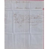 N°60 AJACCIO BATEAU A VAPEUR CORSE 1873 POUR MARSEILLE LETTRE COVER
