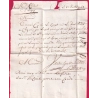 MARQUE ST GERMAIN EN LAYE SEINE ET OISE LENAIN N°7 1758 INDICE 17 POUR LAGNY LETTRE COVER FRANCE