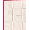 MARQUE 72 RAMBOUILLET SEINE ET OISE UTILISE EN DEBOURSE DEPART PARIS BANLIEUE 1832 LETTRE COVER FRANCE