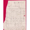 N°59 PARIS ETOILE 12 BT BEAUMARCHAIS TAXE TAMPON 25 POUR ARGENTEUIL SEINE 1873 LETTRE COVER FRANCE