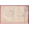 N°60 CAD TYPE 17 QUISSAC GARD POUR SOMMIERES LETTRE COVER