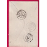 N°60 CONVOYEUR STATION MONISTROL HAUTE LOIRE POUR DUNIERES VIA ST ETIENNE LETTRE COVER