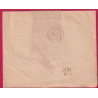 N°89 CAD NIMES IMPRIME PP POUR CENNES MONESTIER AUDE 1898 LETTRE COVER
