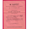 N°89 CAD NIMES IMPRIME PP POUR CENNES MONESTIER AUDE 1898 LETTRE COVER