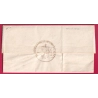 FRANCHISE LE PROCUREUR DU ROI CAB 1ER INSTANCE BASTIA CORSE 1844 POUR BASTIA LETTRE COVER