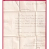 FRANCHISE L'INTENDANT DE LA MARINE A TOULON VAR + P78P TOULON 1818 POUR NICE AU DOS DETAIL TAXE SARDE + FRANCE LETTRE