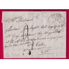 CURSIVE 78 COLLOBRIERES VAR + CAD TYPE 11 LE LUC POUR TOULON 1839 LETTRE COVER