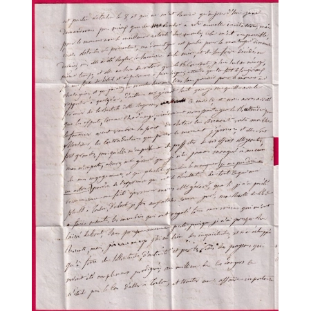 CURSIVE 78 COLLOBRIERES VAR + CAD TYPE 11 LE LUC POUR TOULON 1839 LETTRE COVER