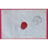 N°13 16 PC 3505 VAUVERT GARD POUR NICE ETAT SARDE 5 MAI 1860 LETTRE COVER