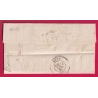 N°60 GC 2387 MONACO POUR NICE ALPES MARITIMES 1872 INDICE 19 LETTRE COVER