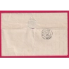 N°60 CAD TYPE 17 AIGUES MORTES GARD POUR MONTPELLIER LETTRE COVER