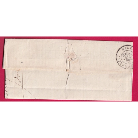 N°78 CAD MONACO PRINCIPAUTE POUR NICE ALPES MARITIMES LETTRE COVER