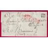 FRANCHISE MINISTRE DES FINANCES PARIS 1809 POUR BEAUVAIS OISE LETTRE COVER