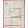 FRANCHISE MINISTRE DES FINANCES PARIS 1809 POUR BEAUVAIS OISE LETTRE COVER