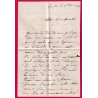 GUERRE 1870 TOULON VAR ECRITE DU VAISSEAU DE GUERRE LE SOUVERAIN NOV 1870 POUR LYON LETTRE COVER