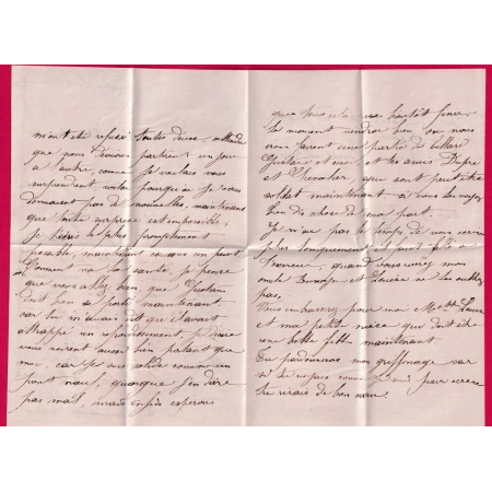 GUERRE 1870 TOULON VAR ECRITE DU VAISSEAU DE GUERRE LE SOUVERAIN NOV 1870 POUR LYON LETTRE COVER