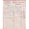 N°83 85 ARMENTIERES NORD POUR LILLE 1887 LETTRE COVER