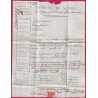 FRANCHISE COMMISSION DES SECOURS PUBLICS AN2 1796 ALENCON ORNE POUR LA MONTAGNE HOPITAUX MILITAIRE PHARMACIEN LETTRE