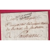 FRANCHISE COMMISSION DE COMMERCE E APPROVISIONNEMENTS AN2 1796 POUR SAUVETERRE AVEYRON LETTRE COVER