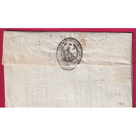 FRANCHISE COMMISSION DE COMMERCE E APPROVISIONNEMENTS AN2 1796 POUR SAUVETERRE AVEYRON LETTRE COVER