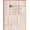 FRANCHISE COMMISSION DES TRANSPORTS POSTES ET MESSAGERIES AN 3 1795 POUR PARIS LETTRE COVER