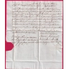 MARQUE CONQUIS 85 MENTON ALPES MARITIMES 1807 POUR AGDE HERAULT LETTRE COVER