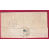 MARQUE 19 CORTE CORSE CONTRESEING FRANCHISE LE PROCUREUR DU ROI POUR CALVI 1827 LETTRE COVER
