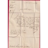 MARQUE 19 CORTE CORSE CONTRESEING FRANCHISE LE PROCUREUR DU ROI POUR CALVI 1827 LETTRE COVER