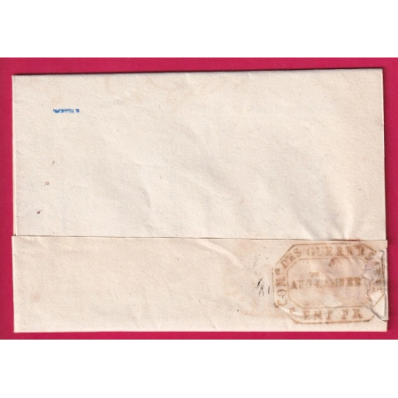 MARQUE CONQUIS 113 LIVOURNE LIVORNO ITALIE FRANCHISE LE COM DES GUERRE LAMBERT POUR PESCIA ITALIA 1812 LETTRE COVER