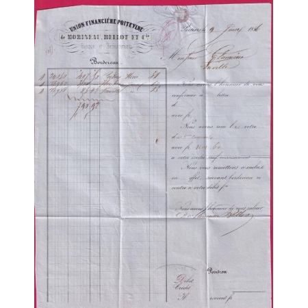 N°16 TTB 3 VOISINS PC 2481 POITIERS VIENNE POUR NEUVILLE  LETTRE COVER