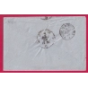 N°22 GC 2941 PONT DE VEYLE AIN TAXE TAMPON 30 AFFR INSUFF POUR GENEVE SUISSE LETTRE COVER