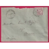N°126 PARIS LEVEE EXCEPTIONNELLE 118 R D'AMSTERDAM POUR NEVERS NIEVRE 1903 LETTRE COVER