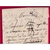 DEBOURSE MANUSCRIT DE MARLY LE ROY SEINE ET OISE RARE NON SIGNALE DEPART COLONIE PAR LORIENT ARMEE DU ROI LETTRE COVER