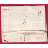 MARQUE FRANC PORT PAYE GRAY HAUTE SAONE 1782 POUR VESOUL LENAIN N°5 INDICE 17 LETTRE COVER