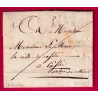 MARQUE P78P AUPS VAR INDICE 17 POUR CASSIS BOUCHES DU RHONE 1822 LETTRE COVER