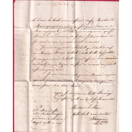 MARQUE P78P AUPS VAR INDICE 17 POUR CASSIS BOUCHES DU RHONE 1822 LETTRE COVER